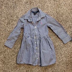 Polo Ralph Lauren Striped Dress 2T EUC